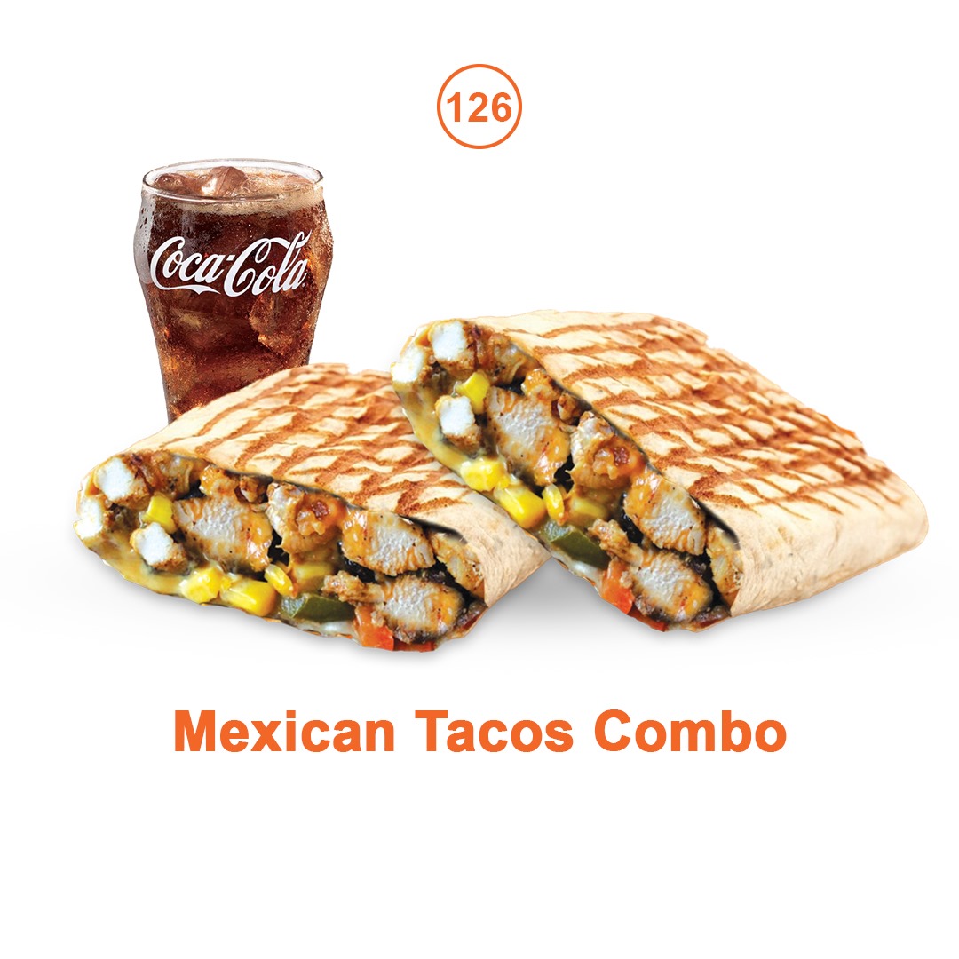 Mexican tacos combo