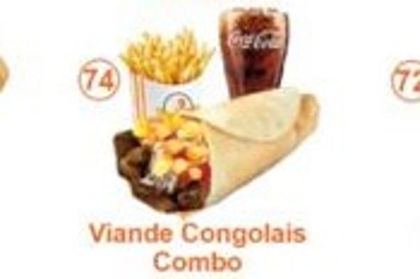 Viande congolaise combo