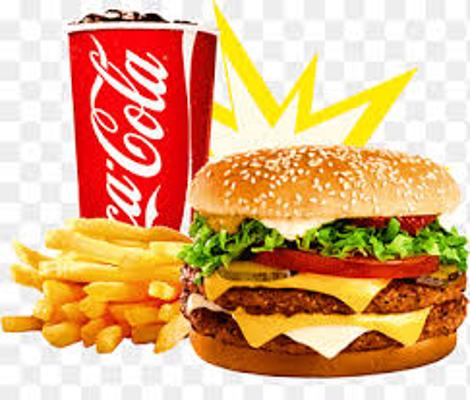 Shrimp Burger + Frites + Boisson