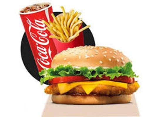 Spicy Burger + Frites + Boisson