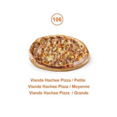 Viande hachée pizza pt