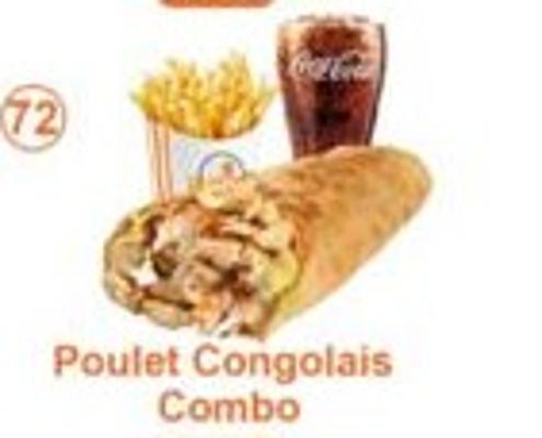 Poulet congolais combo