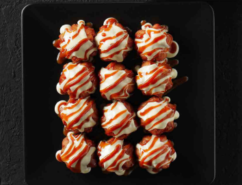 Profiteroles aux caramels
