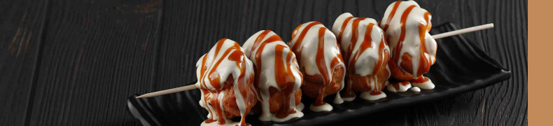 Brochette de Profiterole au caramel