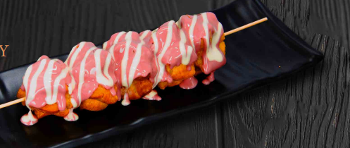 Brochette de Profiterol au Ruby