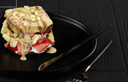 Brownie Doré aux fruits