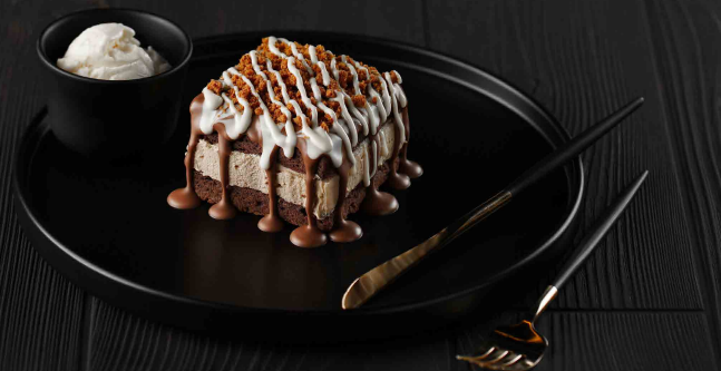 Brownie aux cheescake Spéculoos