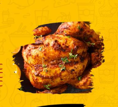 Poulet braisé 1/2
